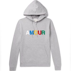 Sandro Paris grey AMOUR hoodie | Mens XS | like new | #ChicosClosetCleanout